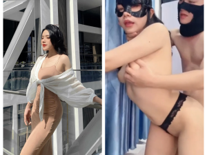 Em bác sỹ nứng lồn Thư Sờ Quít 2K9 đụ người yêu gẫy súng